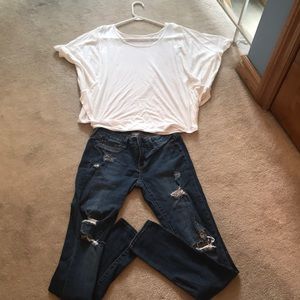 Medium wash jeans  SIZE- 3